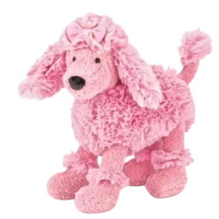Posing Poodle Pink
