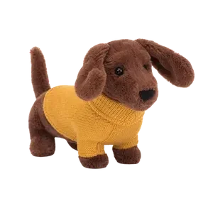 Sweater Sausage Dog - Chocolate