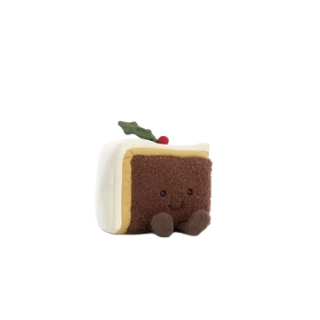 Amuseables Slice of Christmas Cake