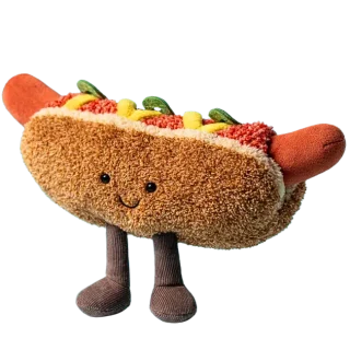 Amuseables Breck Hot Dog