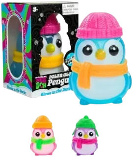 Squishmas Polar Glow Penguin