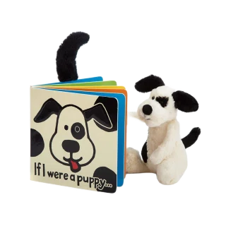 If I Were A Puppy Book and Bashful Puppy Small