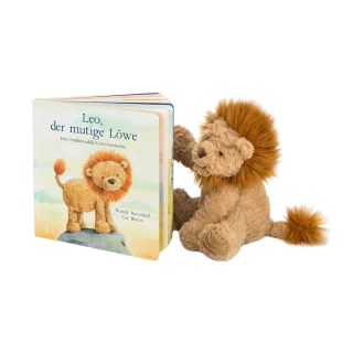 Leo, Der Mutige Lowe Buch and Fuddlewuddle Lion Medium