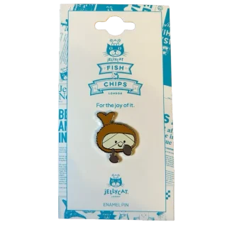Lily Fish Pin Badge