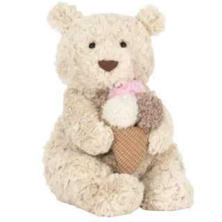 Oatus Bear with Ice Cream ๐บ๐ธ