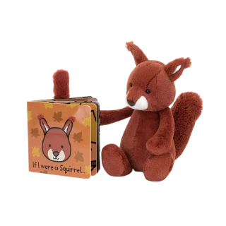 If I Were a Squirrel Board Book and Bashful Squirrel Medium