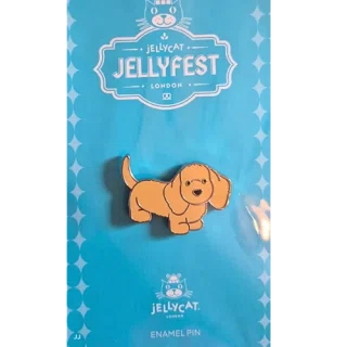 Pecanine Sausage Dog Pin Badge