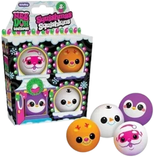 Squishmas Squishkins 4-Pack (2024)