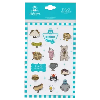 Jellycat Diner Stickers