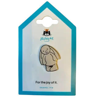 Bashful Bunny Pin Badge