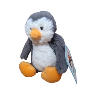 Baby Bashful Penguin - Grey