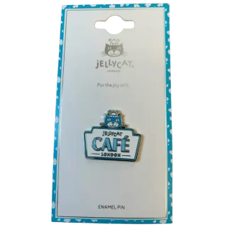 Jellycat Cafe Pin Badge