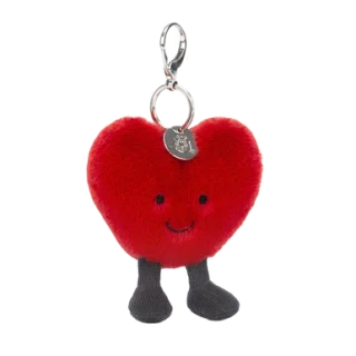 Amuseables Heart Bag Charm