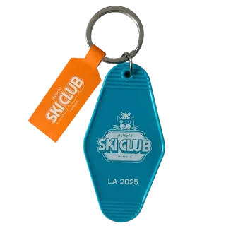 Ski Club LA 2025 Keyring