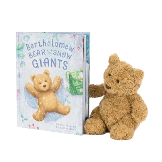 Bartholomew Bear and the Snow Giants Book and Bartholomew Bear Medium
