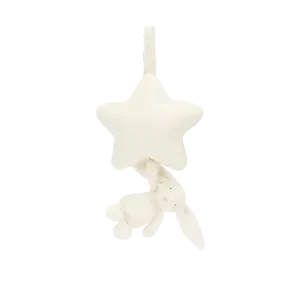 Bashful Bunny Musical Pull - Cream