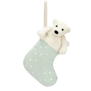 Bashful Polar Bear Stocking