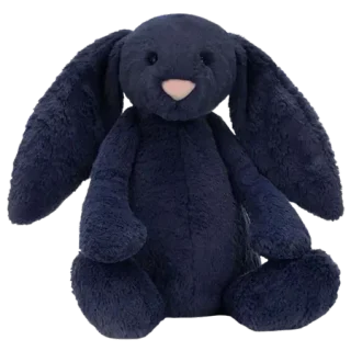 Bashful Navy Bunny