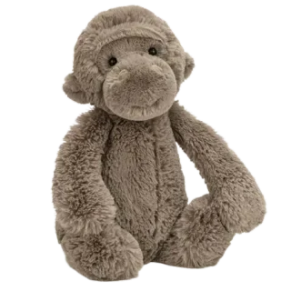 Bashful Gorilla - Medium (Brown)