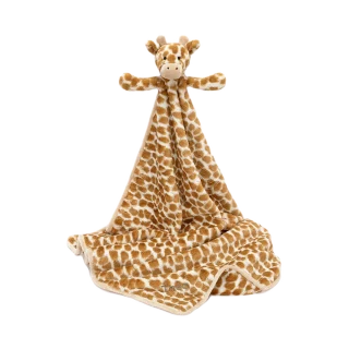 Personalised Bashful Giraffe Blankie