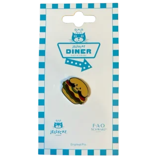 Amuseables Burger Pin Badge