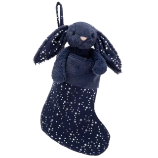 Bashful Stardust Bunny Stocking