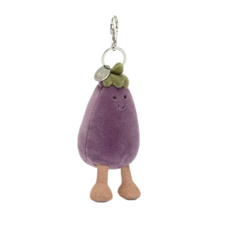 Amuseables Aubergine Bag Charm