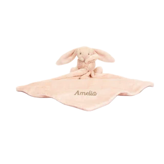 Personalised Bashful Blush Bunny Soother
