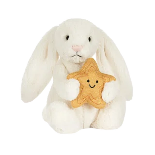 Cream Bunny with Star