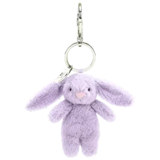 Bashful Hyacinth Bunny Bag Charm