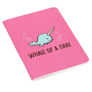 Seas the Day Fuchsia Notebook