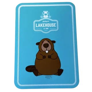 Briggs Beaver Sticker