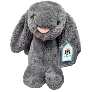 Bashful Charcoal Bunny