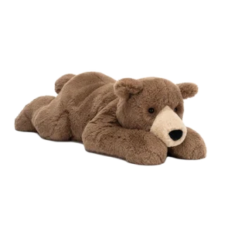 Woody Bear Lying