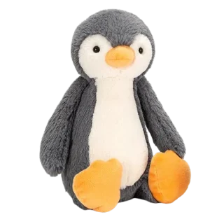 Bashful Penguin - Medium (Grey)