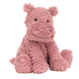 Fuddlewuddle Hippo - Pink