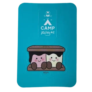 Camp Jellycat Amuseables S’mores Sticker