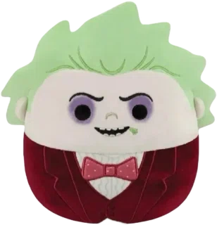 Beetlejuice in his tuxedo.