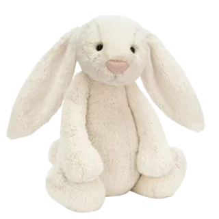 Bashful Cream Bunny - Huge