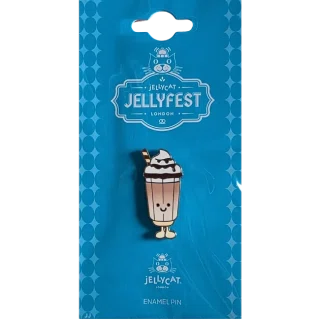 Amuseables Von Illa Eiskaffee Pin Badge