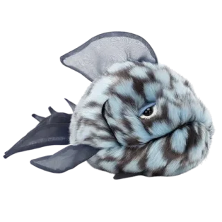 Grumpy Blue Fish