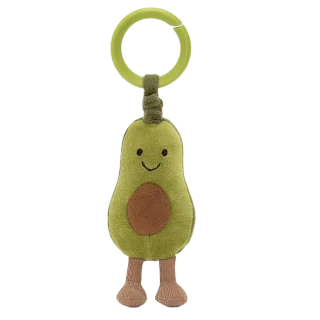 Amuseables Avocado Jitter & Rattle