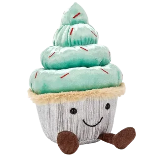 Minty Cutie Cupcake