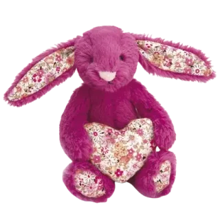 Blossom Heart Rose Bunny