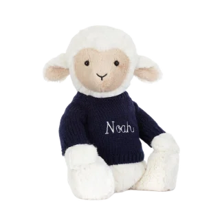Skipson Lamb with Personalised Navy Jumper