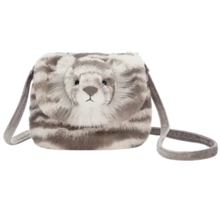 Sacha Snow Tiger Shoulder Bag