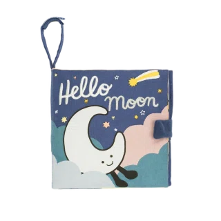 Hello Moon Fabric Book