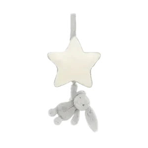 Bashful Bunny Musical Pull - Silver