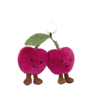 Amuseables Cherries Bag Charm