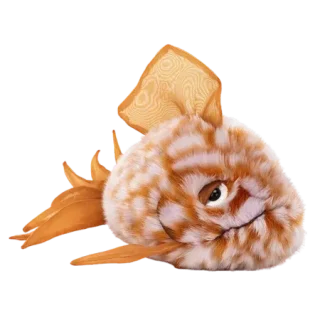 Grumpy Orange Fish